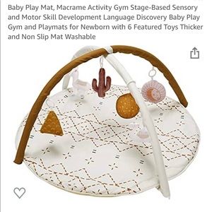 Baby play mat barely used